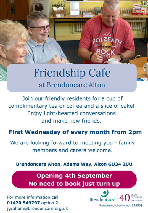 Brendoncare Alton Friendship Cafe